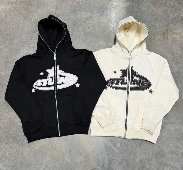 star letter print retro oversized hoodie men ladies harajuku sweatshirt long sleeve spring autumn streetwear y2k cardigan jacket, Black
star letter print retro oversized hoodie men ladies harajuku sweatshirt long sleeve spring autumn streetwear y2k cardigan jacket, Black