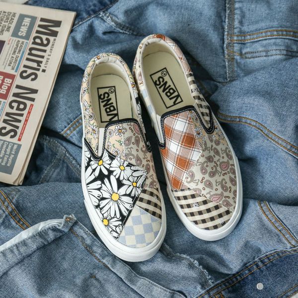 dress shoes size 3544 mens vulcanize autumn spring male canvas skate footwear couple slipon plaid patchwork fashion zapatos h45 230812, Black
dress shoes size 3544 mens vulcanize autumn spring male canvas skate footwear couple slipon plaid patchwork fashion zapatos h45 230812, Black