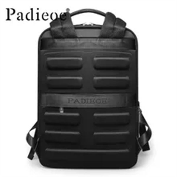 padieoe full head leather backpack 16-inch computer bag schoolbag business leather men's bag a3, Black
padieoe full head leather backpack 16-inch computer bag schoolbag business leather men's bag a3, Black