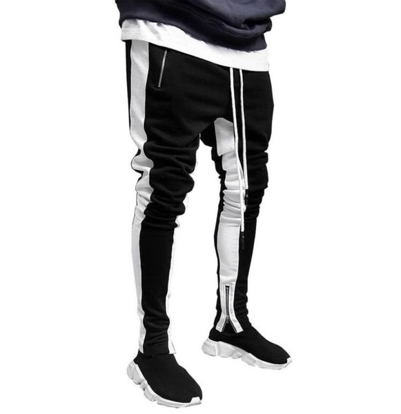 mens joggers casual pants fitness men sportswear drawstring bottoms side striped skinny sweatpants gyms jogger zipper trousers8376930, Black
mens joggers casual pants fitness men sportswear drawstring bottoms side striped skinny sweatpants gyms jogger zipper trousers8376930, Black