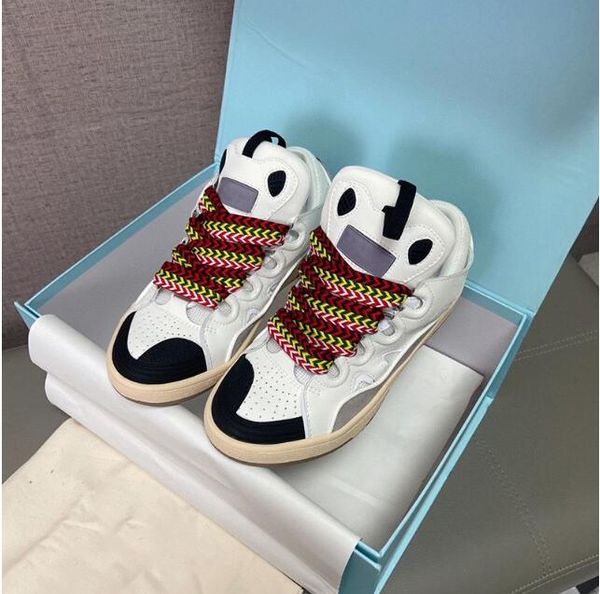 double men and women extraordinary calf leather rubber napa platform sole classic shoes designer luxury fashion brand leather curb sneakers., Black
double men and women extraordinary calf leather rubber napa platform sole classic shoes designer luxury fashion brand leather curb sneakers., Black