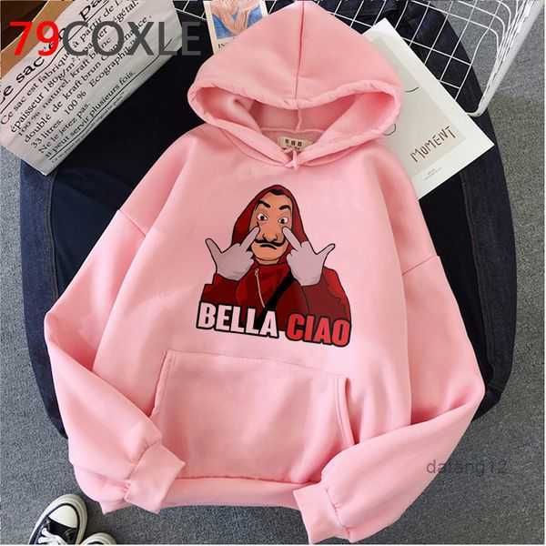 la casa de papel designer hoodies costume face sweatshirt men's raglan pullover the house paper hoody men autumn tracksuit streetwear b, Black 
la casa de papel designer hoodies costume face sweatshirt men's raglan pullover the house paper hoody men autumn tracksuit streetwear b, Black
