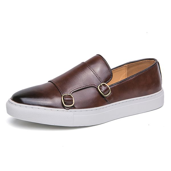 dress shoes men sneakers pu double buckle thick bottom fashion driving loafers slip on casual business office leather large size 38 230814, Black
dress shoes men sneakers pu double buckle thick bottom fashion driving loafers slip on casual business office leather large size 38 230814, Black