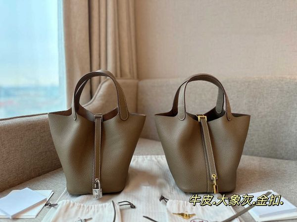 picotin lock bag bolide bucket 5a quality fashion one shoulder tote luxury designer female brand leather large capacity purse casual shoppin
picotin lock bag bolide bucket 5a quality fashion one shoulder tote luxury designer female brand leather large capacity purse casual shoppin