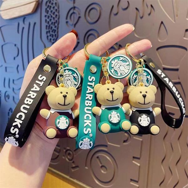 designer fashion flower keychain bear doll keychain for male and female business card holders satchel bag keychain holiday gift, Silver
designer fashion flower keychain bear doll keychain for male and female business card holders satchel bag keychain holiday gift, Silver