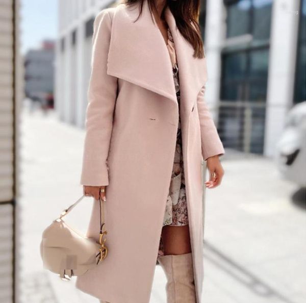 women039s jackets autumn turndown collar belted woolen overcoat women solid long sleeve office outerwear coat winter loose war8769594, Black;brown
women039s jackets autumn turndown collar belted woolen overcoat women solid long sleeve office outerwear coat winter loose war8769594, Black;brown