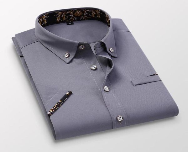 men039s dress shirts brand clothing men casual business shirtsmale slim fit party wear short sleeve plus size s53759765, White;black
men039s dress shirts brand clothing men casual business shirtsmale slim fit party wear short sleeve plus size s53759765, White;black