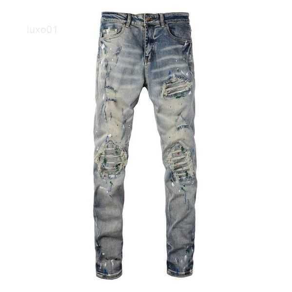 mens designer jeans high elastics distressed ripped slim fit motorcycle biker denim for men s fashion black pants###y1j6, Blue
mens designer jeans high elastics distressed ripped slim fit motorcycle biker denim for men s fashion black pants###y1j6, Blue