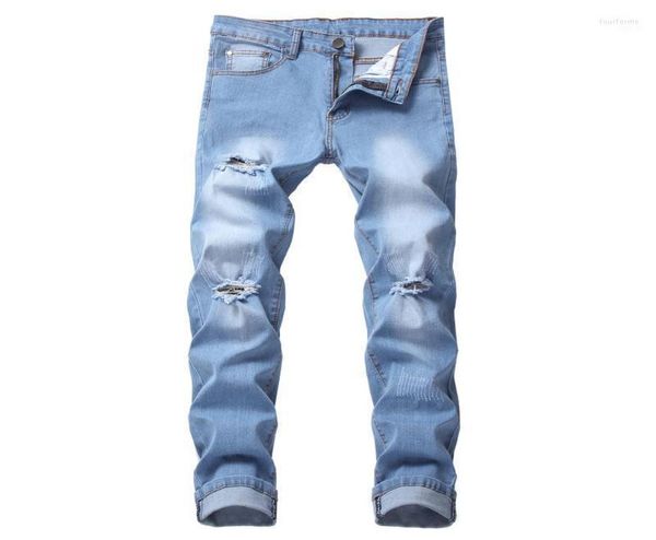 men039s jeans hole slim stretch men ripped bleached full length distresses washed vintage male fashion denim trousers5063293, Blue
men039s jeans hole slim stretch men ripped bleached full length distresses washed vintage male fashion denim trousers5063293, Blue