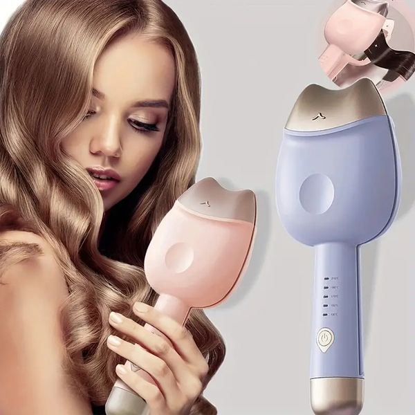32mm barrel automatic ceramic curler hair curling iron for egg roll portable household anti-scalding hair curling stick, Black
32mm barrel automatic ceramic curler hair curling iron for egg roll portable household anti-scalding hair curling stick, Black