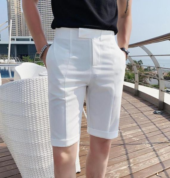 solid color business dress pants 2021 british summer men short casual slim suits shorts streetwear clothes half men039s8171345, White;black
solid color business dress pants 2021 british summer men short casual slim suits shorts streetwear clothes half men039s8171345, White;black