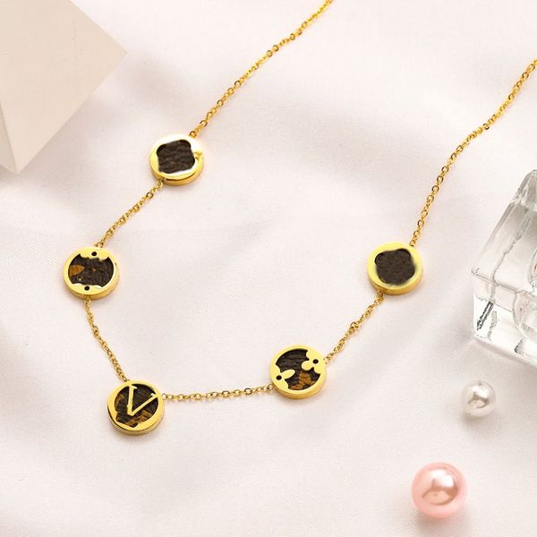 luxury brand designer pendants necklaces stainless steel letter choker pendant necklace beads chain jewelry accessories gifts, Silver
luxury brand designer pendants necklaces stainless steel letter choker pendant necklace beads chain jewelry accessories gifts, Silver