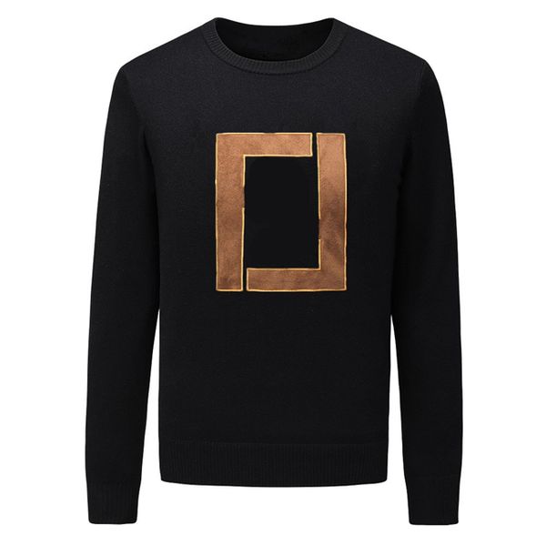 designer fashion men's knitwear pure cotton monochrome long sleeve letter print warm men's sweatshirt#35, Black
designer fashion men's knitwear pure cotton monochrome long sleeve letter print warm men's sweatshirt#35, Black