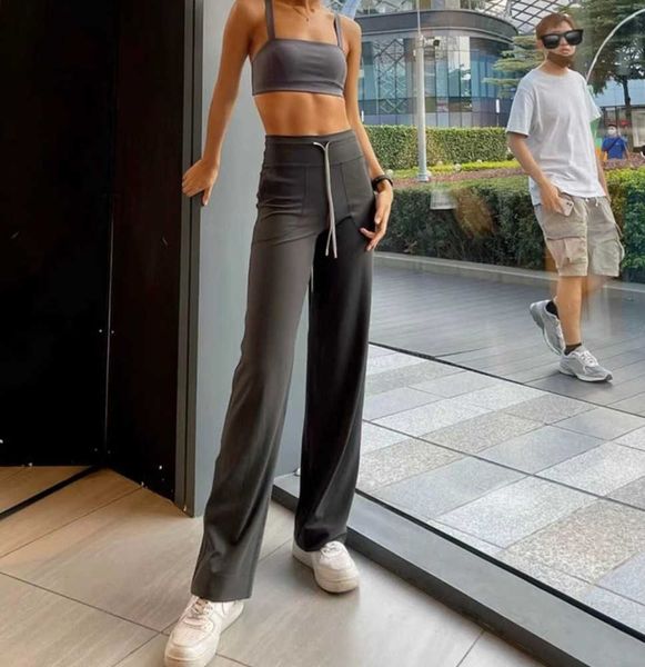 yoga women's sweatpants loose wide leg pants cloud sense high spring pull rope lady pocket flared pants ll throwback still000
yoga women's sweatpants loose wide leg pants cloud sense high spring pull rope lady pocket flared pants ll throwback still000