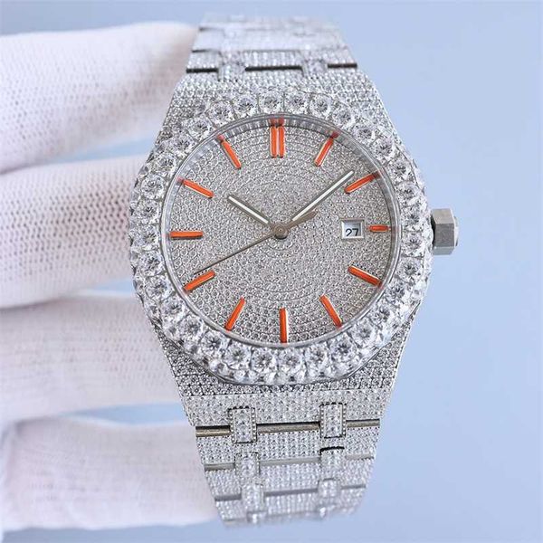 handmade ap diamond watches diamonds watch mens automatic mechanical designer 42mm with diamond-studded steel 904l sapphire lady wristwatch, Silver
handmade ap diamond watches diamonds watch mens automatic mechanical designer 42mm with diamond-studded steel 904l sapphire lady wristwatch, Silver