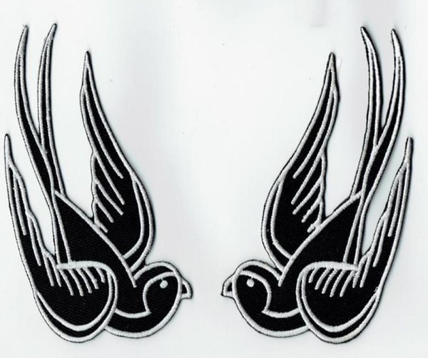 cool black tattoo sparrow swallow embroidered patch iron on motorcycle biker patch iron on clothing emo punk patch 425quot266395664
cool black tattoo sparrow swallow embroidered patch iron on motorcycle biker patch iron on clothing emo punk patch 425quot266395664