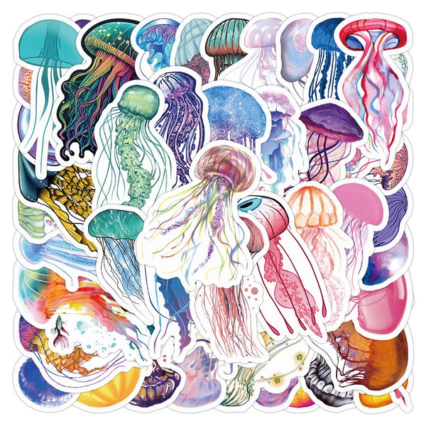 50pcs jellyfish stickers waterproof vinyl stickers non-random for car bike luggage lapskateboard scrapbook water bottle decal
50pcs jellyfish stickers waterproof vinyl stickers non-random for car bike luggage lapskateboard scrapbook water bottle decal