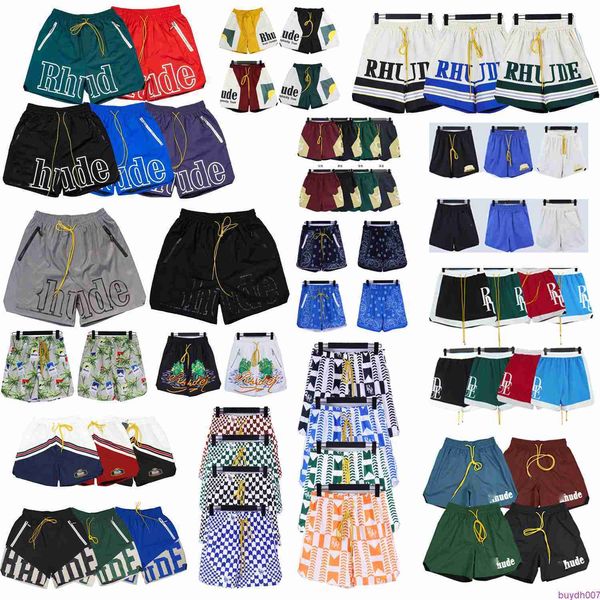 q54u men's shorts high street rhude letter printing casual sports women's american beach pants, White;black
q54u men's shorts high street rhude letter printing casual sports women's american beach pants, White;black