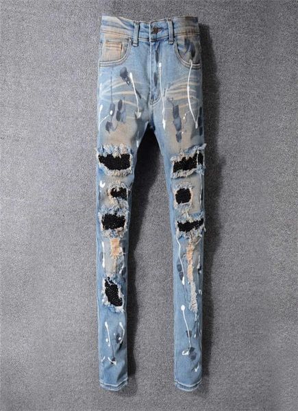 2021 mens designer jeans distressed ripped biker slim fit motorcycle denim for men s fashion jean mans pants pour homm5695951, Blue
2021 mens designer jeans distressed ripped biker slim fit motorcycle denim for men s fashion jean mans pants pour homm5695951, Blue