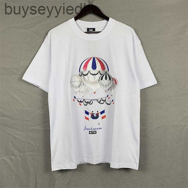 kith la vie en rose vintage tee air balloon print round neck summer men's and women's t-shirt, White;black
kith la vie en rose vintage tee air balloon print round neck summer men's and women's t-shirt, White;black