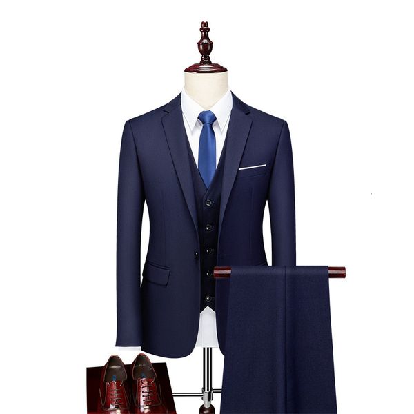 men's suits blazers boutique s-5xl blazer vest trousers men's fashion business solid color gentleman work wedding casual slim suit, White;black
men's suits blazers boutique s-5xl blazer vest trousers men's fashion business solid color gentleman work wedding casual slim suit, White;black