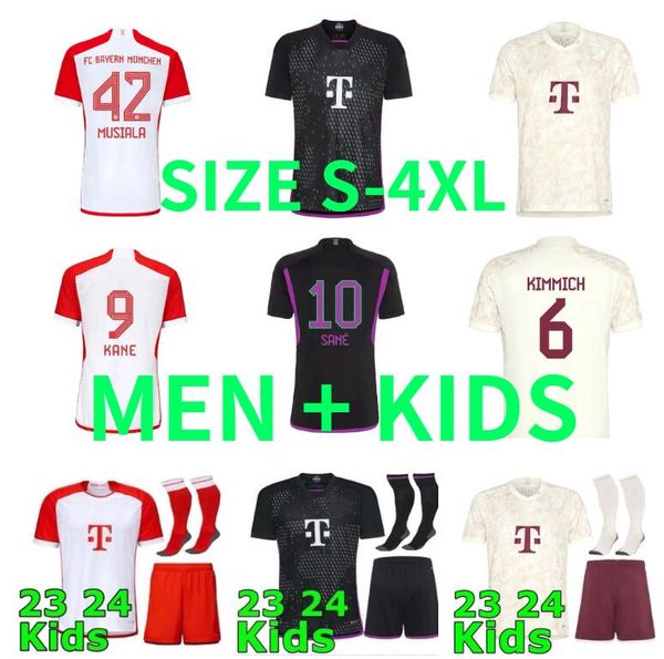 23 24 bayern munich kane soccer jerseys joao cancelo de ligt sane 2023 2024 football shirt musiala gnabry goretzka muller men kids kits kimm, Black;yellow
23 24 bayern munich kane soccer jerseys joao cancelo de ligt sane 2023 2024 football shirt musiala gnabry goretzka muller men kids kits kimm, Black;yellow