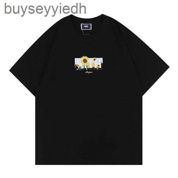 american fashion brand kith avignon tee sunflower box printed round neck loose short sleeve t-shirt for men and women, White;black
american fashion brand kith avignon tee sunflower box printed round neck loose short sleeve t-shirt for men and women, White;black