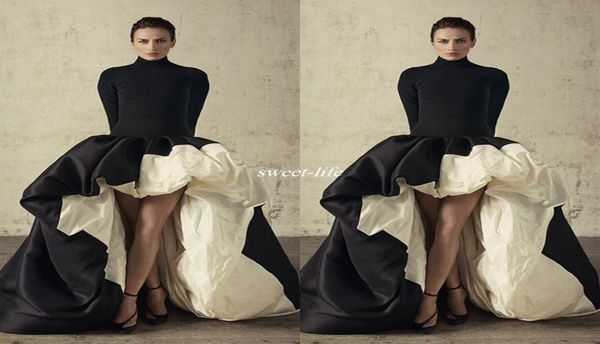 african highlow long sleeves evening dress high neck black and ivory prom dresses ruffles taffeta formal party gowns ball gown7625863, Black;red
african highlow long sleeves evening dress high neck black and ivory prom dresses ruffles taffeta formal party gowns ball gown7625863, Black;red