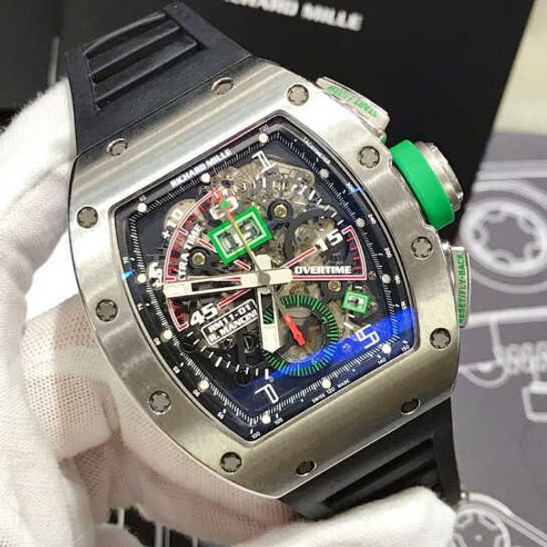 richardmille pilot quartz wrist watches rm swiss watch 50x427mm rm1101 titanium alloy grade 5 titanium spline screw full hollow yi-akpt yi-q
richardmille pilot quartz wrist watches rm swiss watch 50x427mm rm1101 titanium alloy grade 5 titanium spline screw full hollow yi-akpt yi-q