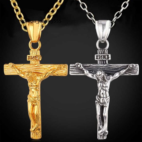 pendant necklaces mens stainless steel cross necklace gold silver jesus pendant necklaces fashion hip hop jewelry
pendant necklaces mens stainless steel cross necklace gold silver jesus pendant necklaces fashion hip hop jewelry
