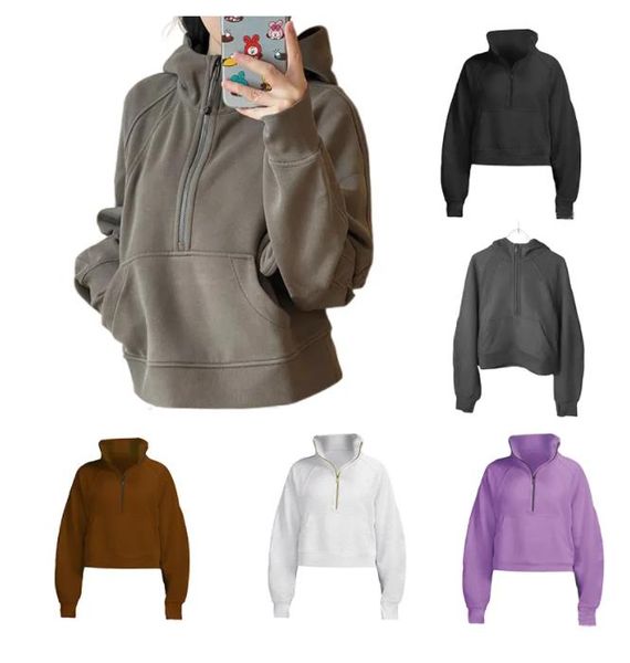 lu yoga half-lat scuba half zip hoodie womens yoga suit designer hooded sweatshirt ladies gym sportswear outdoor sports jogging hoody thick
lu yoga half-lat scuba half zip hoodie womens yoga suit designer hooded sweatshirt ladies gym sportswear outdoor sports jogging hoody thick