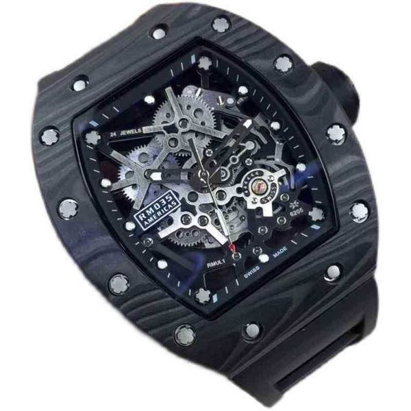 watches wrist luxury milles designer chao carbon fiber black men's fully automatic mechanical hollowed out personality tape luminous
watches wrist luxury milles designer chao carbon fiber black men's fully automatic mechanical hollowed out personality tape luminous