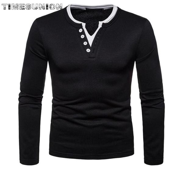 mens fashion 2020 collar mens t shirts long sleeves solid color cotton tshirt homme8838215, White;black
mens fashion 2020 collar mens t shirts long sleeves solid color cotton tshirt homme8838215, White;black