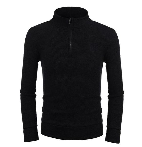 men stand collar long sleeve 14 zip front zipper pullover textured casual sweaters men039s3722438, White;black
men stand collar long sleeve 14 zip front zipper pullover textured casual sweaters men039s3722438, White;black
