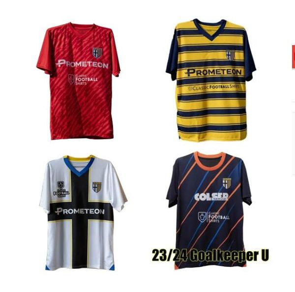 23/24 parma soccer jerseys special white 2023 2024 buffon inglese mihaila karamoh alves maillots de foot gervinho cornelius siligardi footba, Black;yellow
23/24 parma soccer jerseys special white 2023 2024 buffon inglese mihaila karamoh alves maillots de foot gervinho cornelius siligardi footba, Black;yellow
