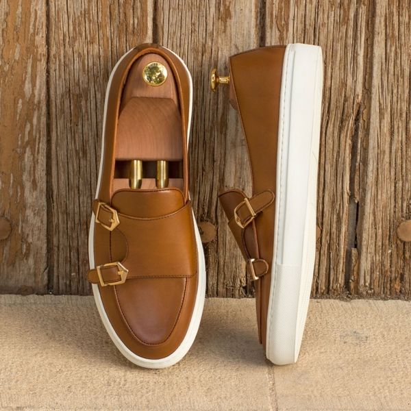 dress shoes brown men's vulcanize shoes double buckle monk shoes slip-on pu handmade casual mens shoes size 38-46 230812, Black
dress shoes brown men's vulcanize shoes double buckle monk shoes slip-on pu handmade casual mens shoes size 38-46 230812, Black