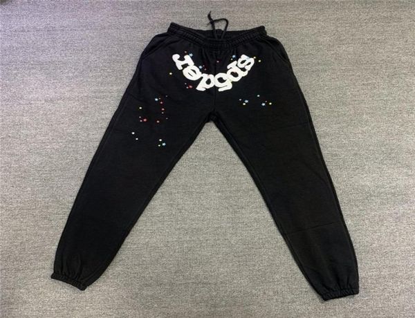 men039s pants foaming printing sp5der angel number sweatpants spider web joggers drawstring trousers5947621, Black
men039s pants foaming printing sp5der angel number sweatpants spider web joggers drawstring trousers5947621, Black