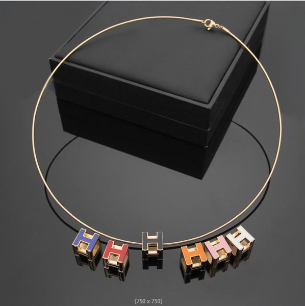 pendant necklaces european and american fashion fashion fashion jewelry hard ring letter necklace square colorful square, Silver
pendant necklaces european and american fashion fashion fashion jewelry hard ring letter necklace square colorful square, Silver