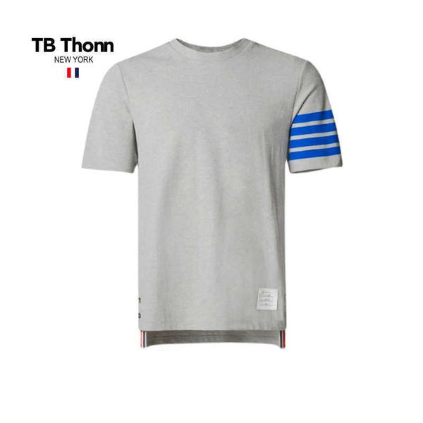 trendy tb thonn royal blue stripe short sleeve t-shirt 2023 summer cotton casual half, Black;brown
trendy tb thonn royal blue stripe short sleeve t-shirt 2023 summer cotton casual half, Black;brown