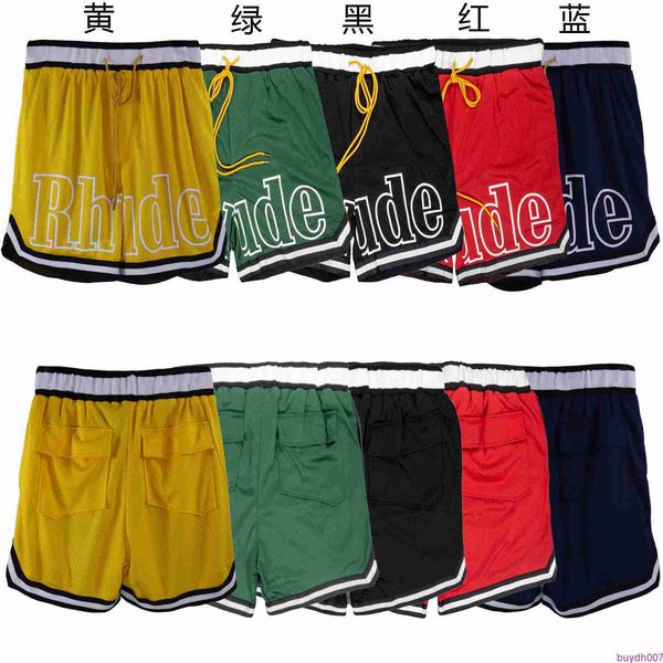 82ua men's shorts rhude american high street sports men's out wear fashion brand loose hip hop basketball pants mesh, White;black
82ua men's shorts rhude american high street sports men's out wear fashion brand loose hip hop basketball pants mesh, White;black