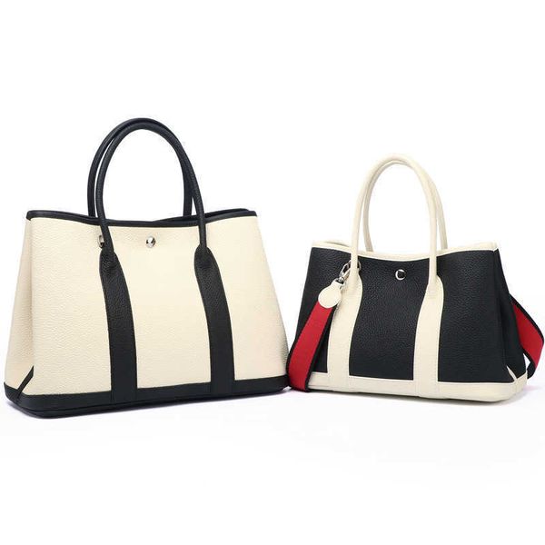 classic tote bags garden party fashion leather women's bag color contrast handheld one shoulder crossbody cow - full 7947
classic tote bags garden party fashion leather women's bag color contrast handheld one shoulder crossbody cow - full 7947