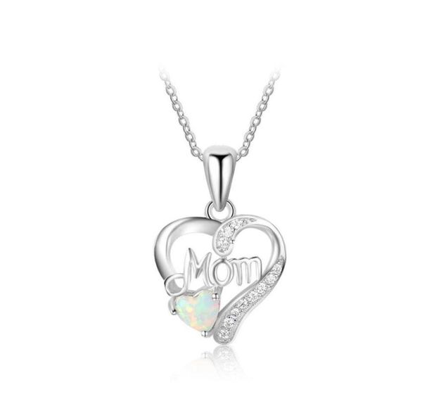 s925 solid sterling silver pendant necklaces women i love you mom heart white blue opal necklace for mother039s day gift christ7181339
s925 solid sterling silver pendant necklaces women i love you mom heart white blue opal necklace for mother039s day gift christ7181339