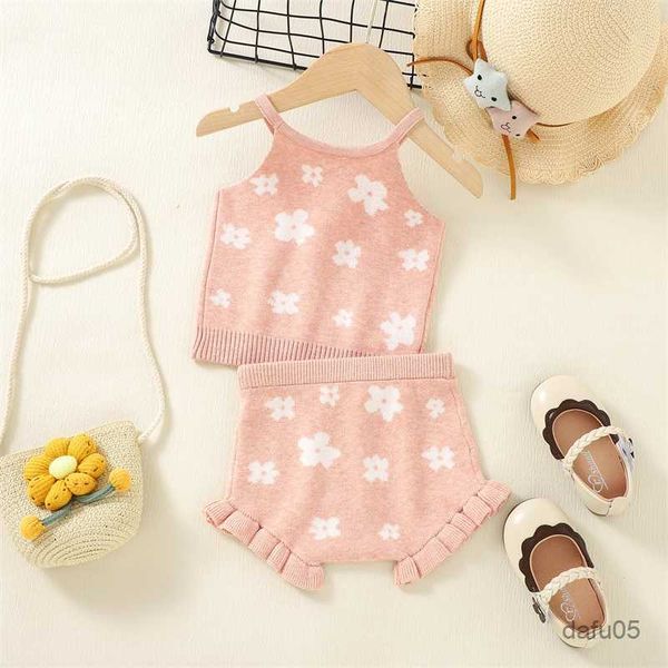 clothing sets 2023-04-18 lioraitiin 0-3years toddler girls 2pcs summer outfit sets sleeveless knit sling vest floral drawstring shorts r2308, White
clothing sets 2023-04-18 lioraitiin 0-3years toddler girls 2pcs summer outfit sets sleeveless knit sling vest floral drawstring shorts r2308, White