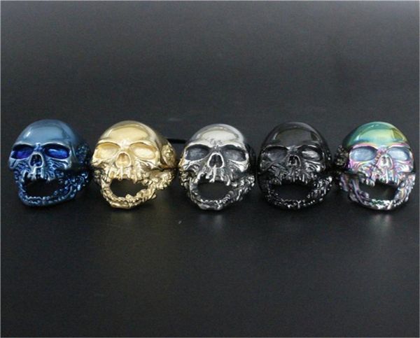 3pcslot new size 715 cool big biker skull ring 316l stainless steel fashion jewelry men walking dead skull ring9491992, Silver
3pcslot new size 715 cool big biker skull ring 316l stainless steel fashion jewelry men walking dead skull ring9491992, Silver