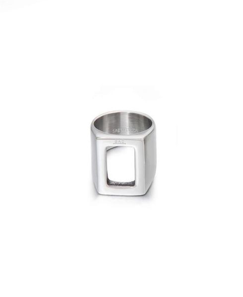 2021 minimalist ins square hollow ring men039s cold hip hop personality retro index finger titanium steel accessories5074436, Silver
2021 minimalist ins square hollow ring men039s cold hip hop personality retro index finger titanium steel accessories5074436, Silver
