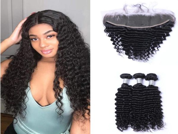 brazilian deep wave human hair weaves 3 bundles with 13x4 lace frontal ear to ear full head natural color can be dyed6673685, Black
brazilian deep wave human hair weaves 3 bundles with 13x4 lace frontal ear to ear full head natural color can be dyed6673685, Black