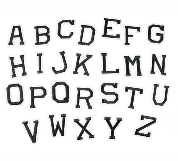 az embroidered letter patches set alphabet 26 pcs sticker custom your name iron on applique patches for clothing jacket decoratio5328529, Black
az embroidered letter patches set alphabet 26 pcs sticker custom your name iron on applique patches for clothing jacket decoratio5328529, Black