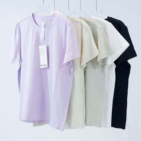 yoga wear all yours women sports short sleeve lu summer casual breathable micro elastic fitness t-shirt thin and loose
yoga wear all yours women sports short sleeve lu summer casual breathable micro elastic fitness t-shirt thin and loose