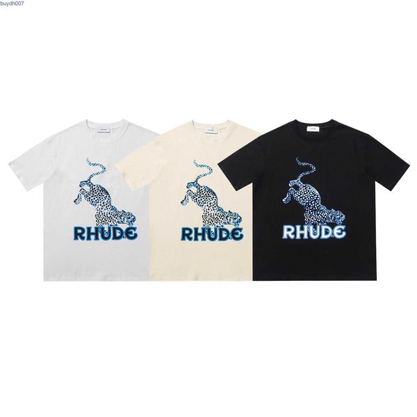 veck men's t-shirts 2023 spring/summer new fashion brand rhude leopard print hip hop couple loose casual short sleeve, White;black
veck men's t-shirts 2023 spring/summer new fashion brand rhude leopard print hip hop couple loose casual short sleeve, White;black