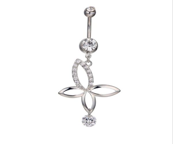 fashion body jewelry clear crystal paved cz charm white gold plated flowers piercing navel bell button ring for women7434646, Silver
fashion body jewelry clear crystal paved cz charm white gold plated flowers piercing navel bell button ring for women7434646, Silver